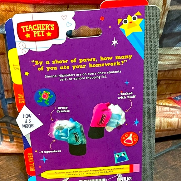 Bark Box Teacher’s Pet Dog Toy Bundle NWT - Picture 4 of 10